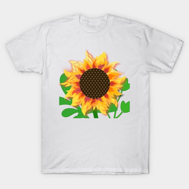 Sunflower T-Shirt by Grafititee